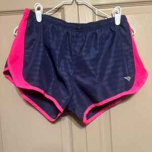 Pony Navy and Pink Athletic Shorts